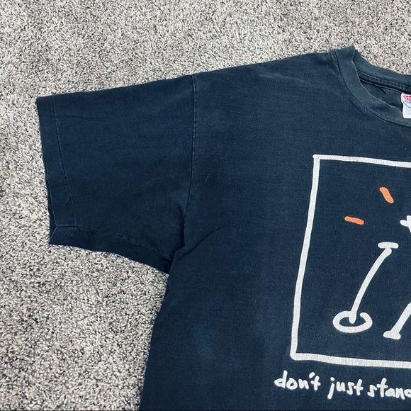 Vintage don’t just stand there sing T-shirt Sz XL - Picture 11 of 13